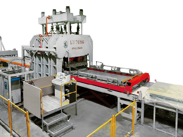 貼面熱壓機生產線典型方案